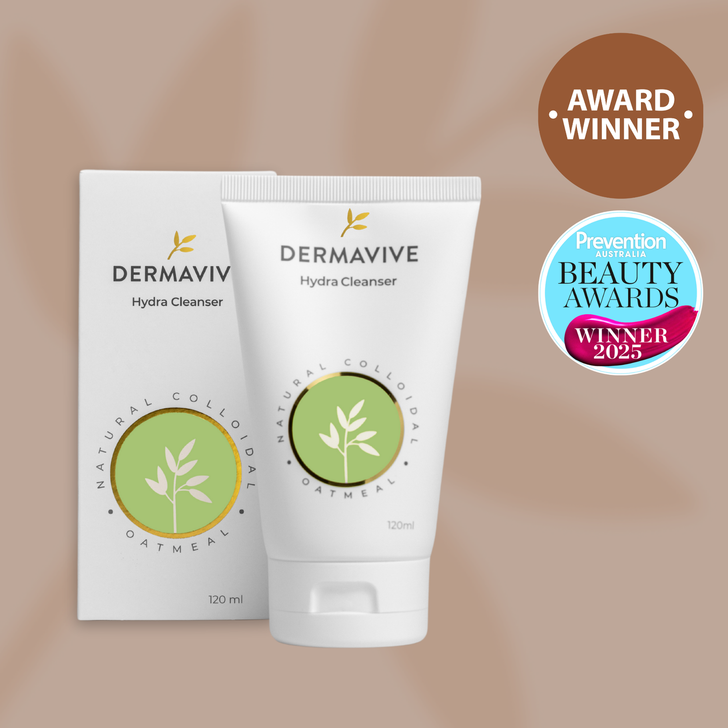 Dermavive Hydra Cleanser Daily Hydrating Face & Body Wash 120ml