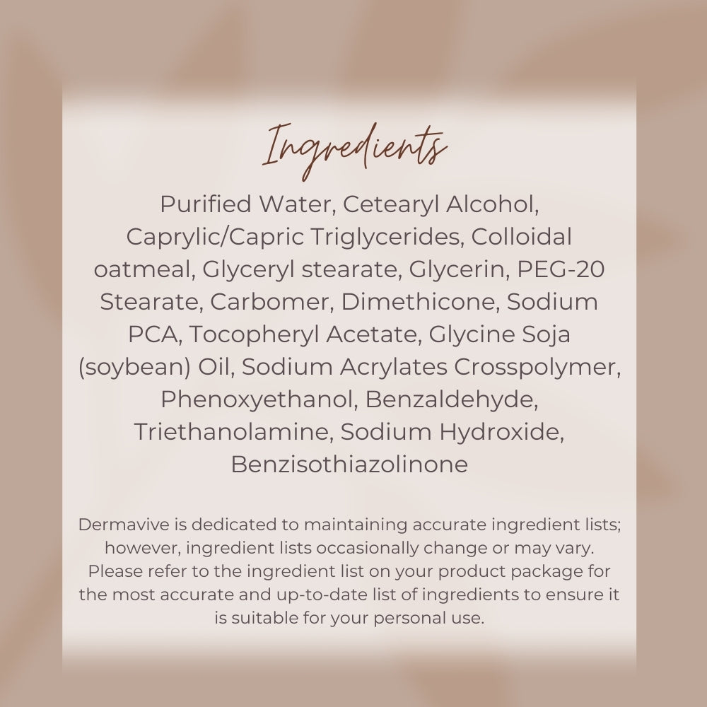 Dermavive Moisturising Lotion with Colloidal Oatmeal 120ml