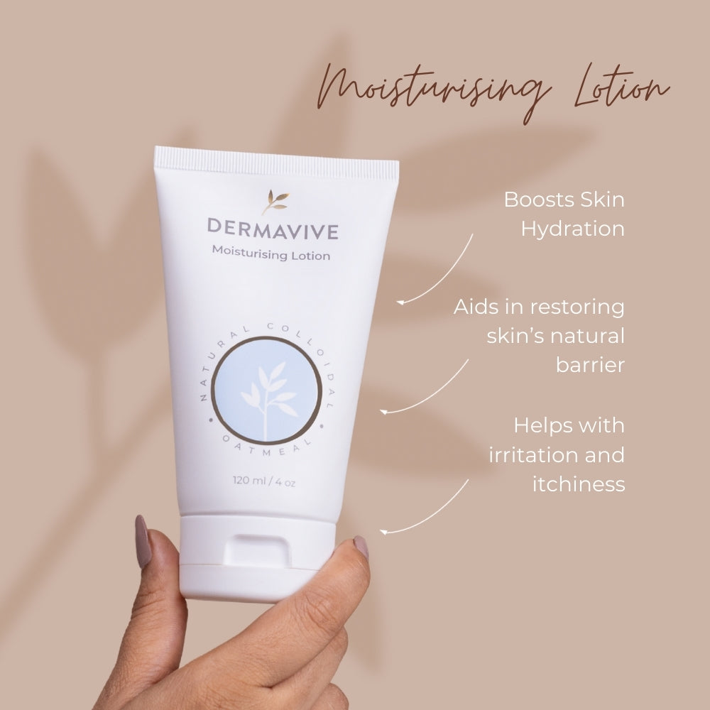 Dermavive Moisturising Lotion with Colloidal Oatmeal 120ml