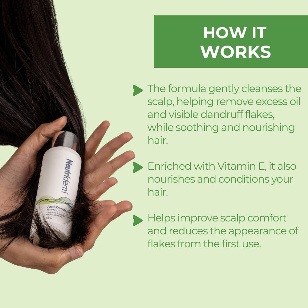 Neutriderm Anti Dandruff Shampoo 120ml