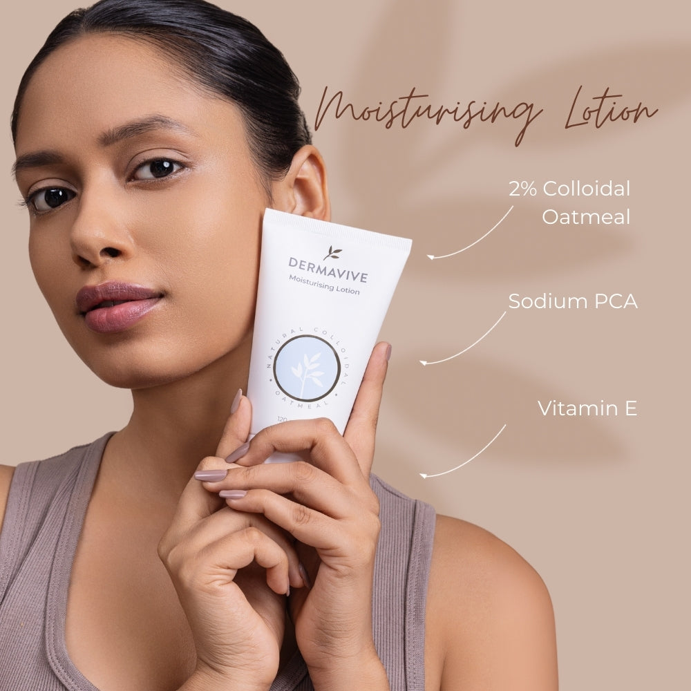 Dermavive Moisturising Lotion with Colloidal Oatmeal 120ml