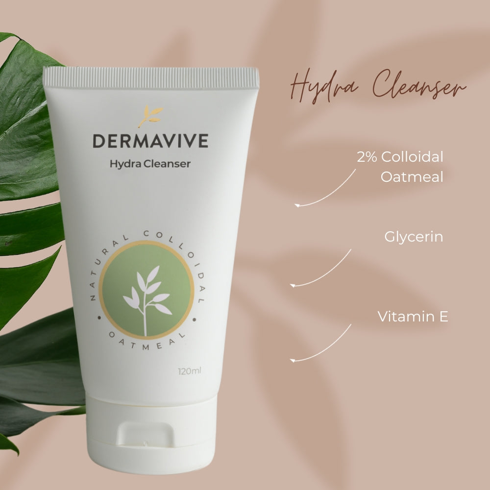 Dermavive Hydra Cleanser Daily Hydrating Face & Body Wash 120ml