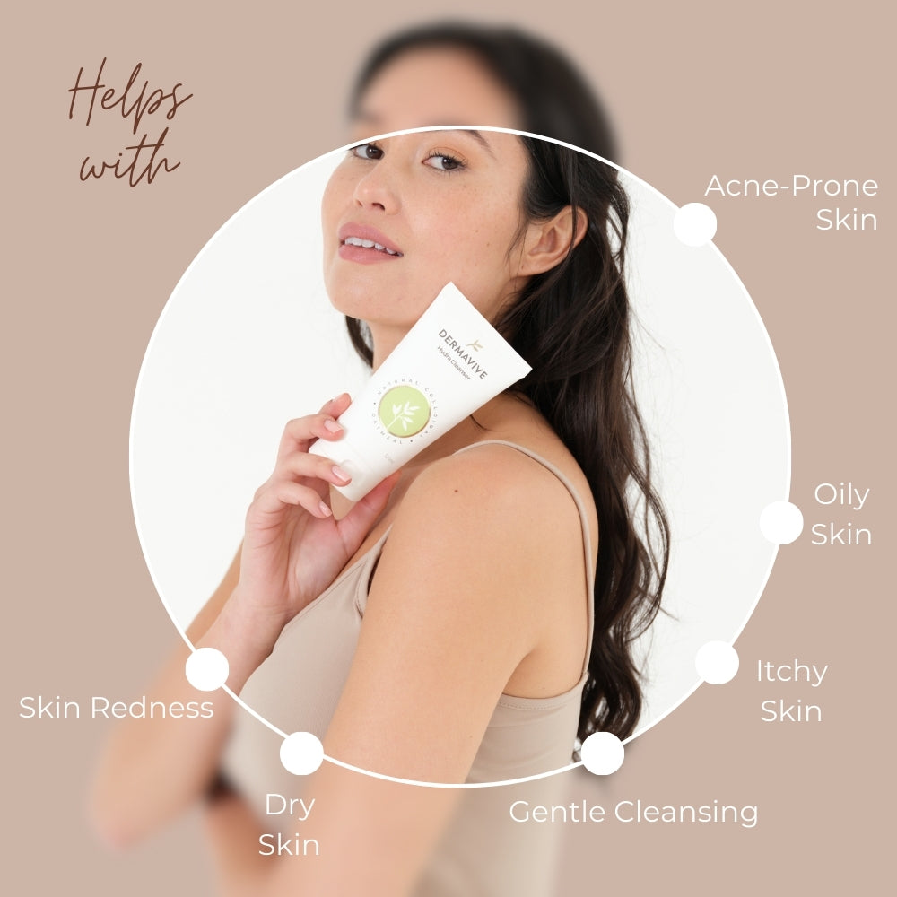 Dermavive Hydra Cleanser Daily Hydrating Face & Body Wash 120ml