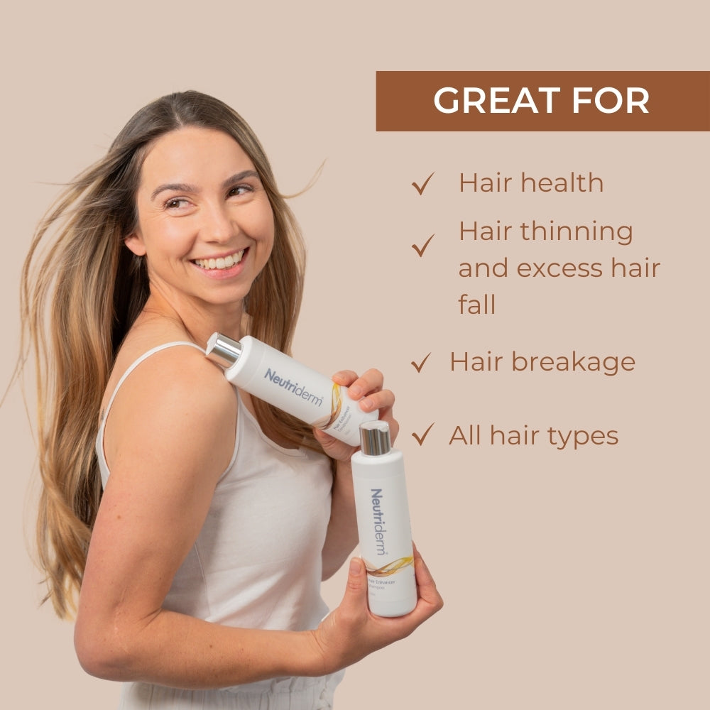 Neutriderm Hair Enhancer Shampoo Hair Health and Volume 250ml