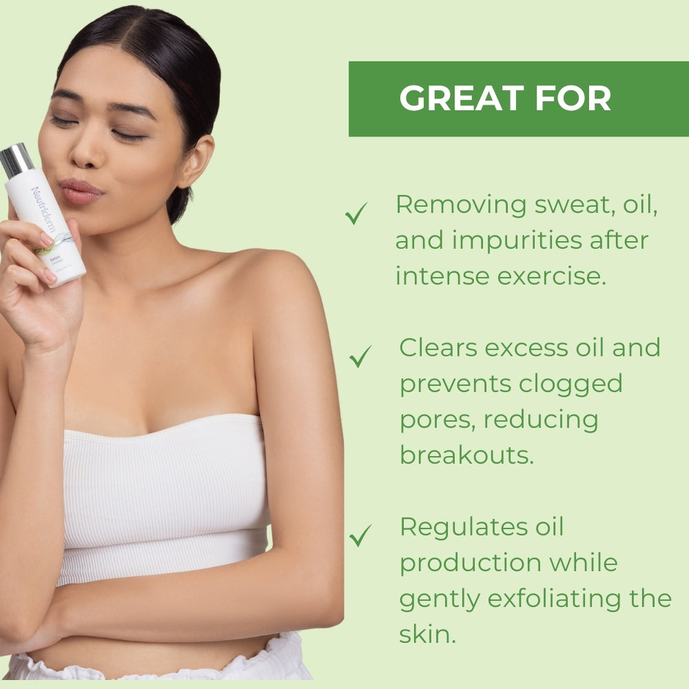 Neutriderm Detox Cleanser Glycolic Face Wash 120ml