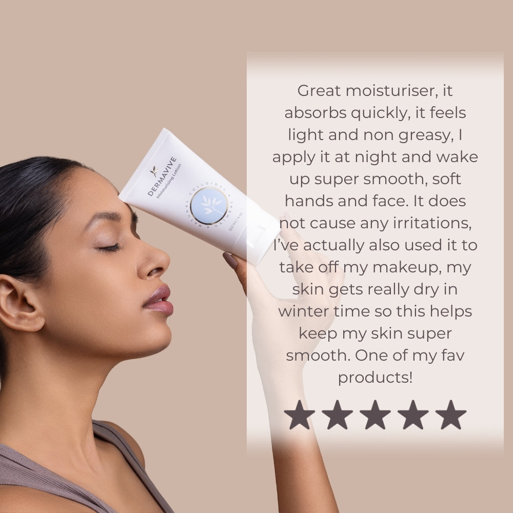 Dermavive Moisturising Lotion with Colloidal Oatmeal 120ml