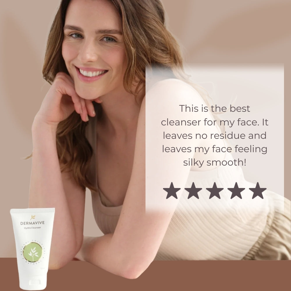 Dermavive Hydra Cleanser Daily Hydrating Face & Body Wash 120ml
