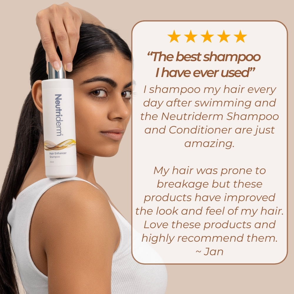 Neutriderm Hair Enhancer Shampoo Hair Health and Volume 250ml