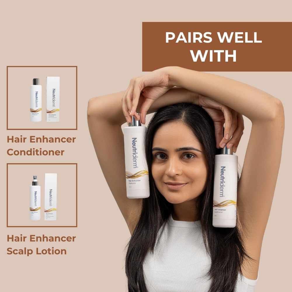 Neutriderm Hair Enhancer Shampoo Hair Health and Volume 250ml