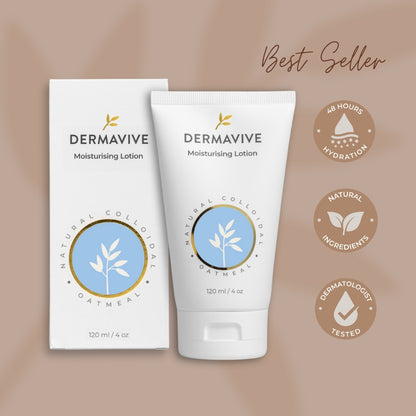 Dermavive Moisturising Lotion Colloidal Oatmeal  120ml