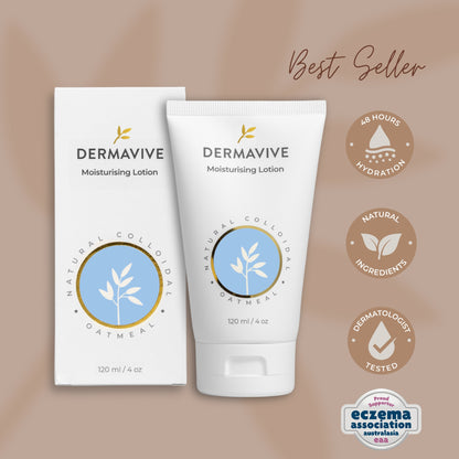 Dermavive Moisturising Lotion with Colloidal Oatmeal  120ml