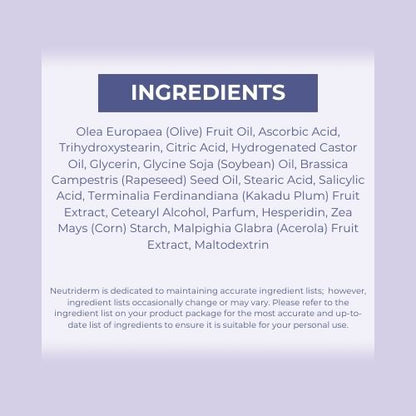 Neutriderm Vitamin C Scrub Exfoliator 50g