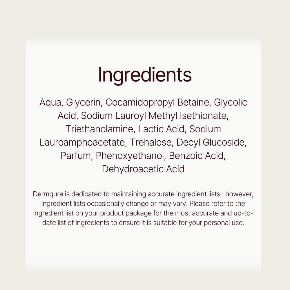 Dermqure G7+ Cleanser 7% Glycolic Acid Face Wash 120ml