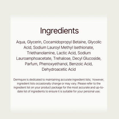 Dermqure G7+ Cleanser 7% Glycolic Acid Face Wash 120ml