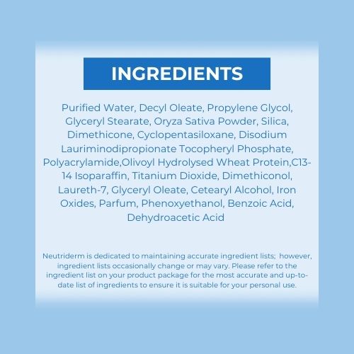 Neutriderm Ultimate Hydrating Cream  Moisturiser and Primer for Face 50ml