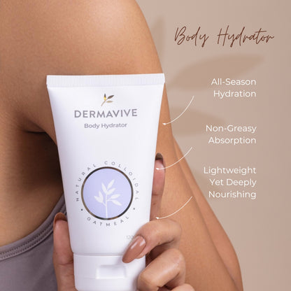 Dermavive Body Hydrator Dry Skin Hydrating Oil  120ml