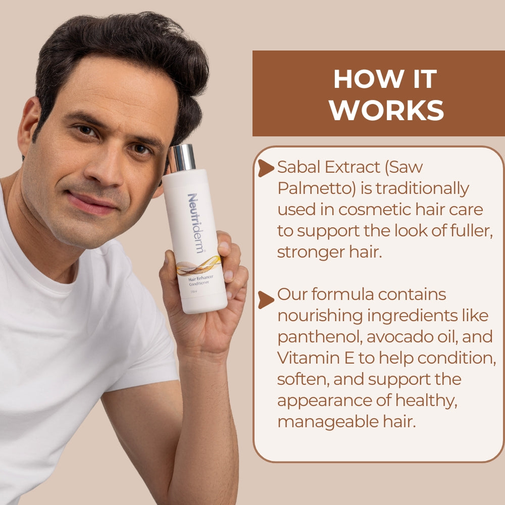 Neutriderm Hair Enhancer Conditioner Hair Health and Volume 250ml