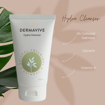 Dermavive Hydra Cleanser Daily Hydrating Face Wash 120ml