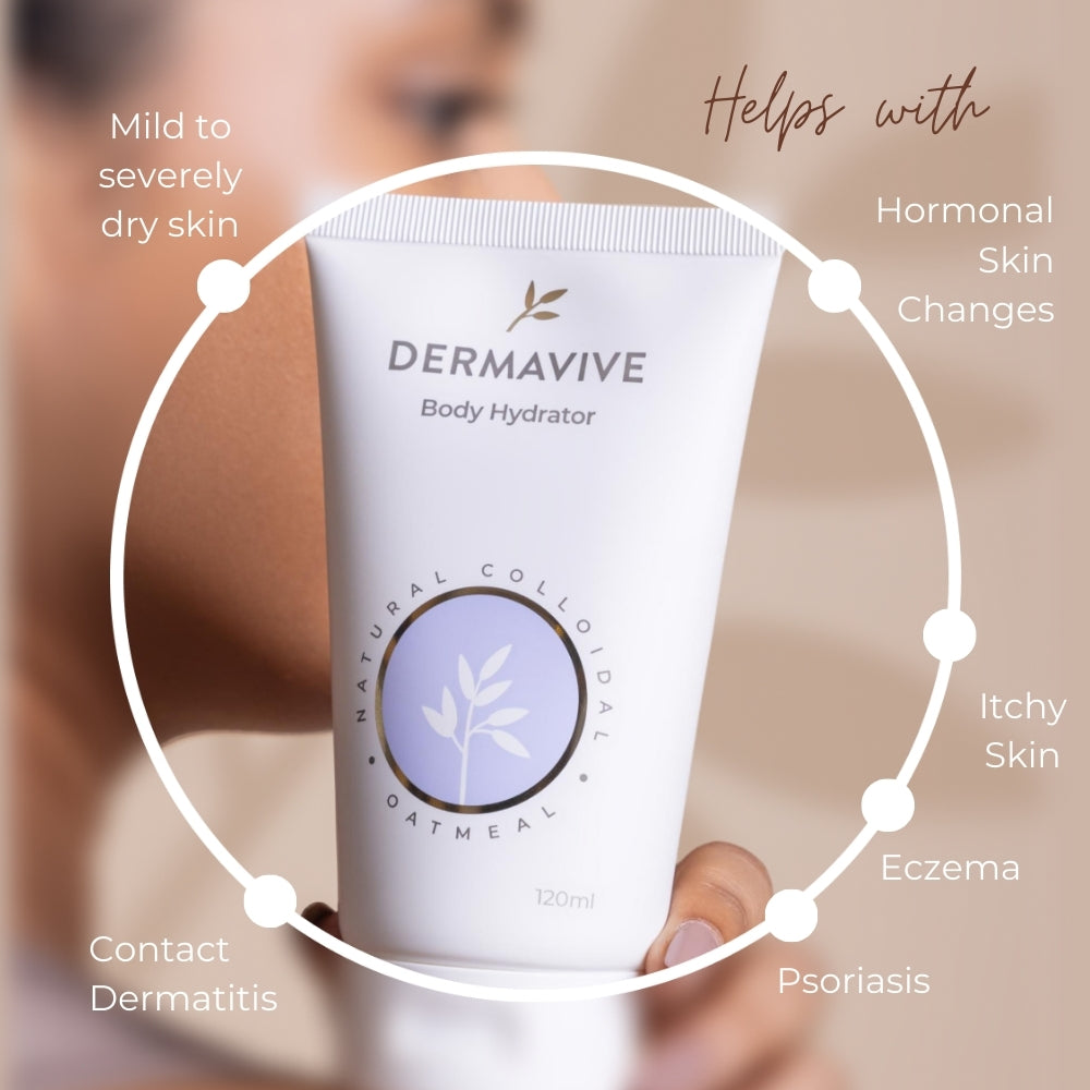 Dermavive Body Hydrator Dry Skin Hydrating Oil  120ml