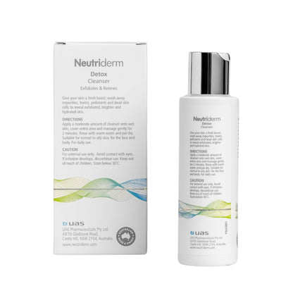 Neutriderm Detox Cleanser  Glycolic Face Wash  120ml