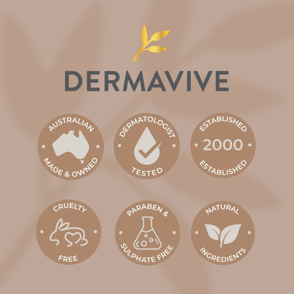 Dermavive Oily Skin Soap-Free Cleansing Bar - 120g x 3