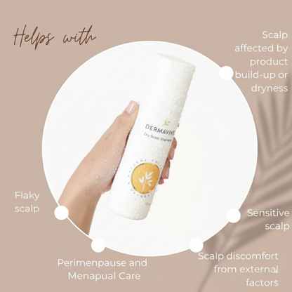 Dermavive Dry Scalp Shampoo - Natural & Sulphate-Free 250ml
