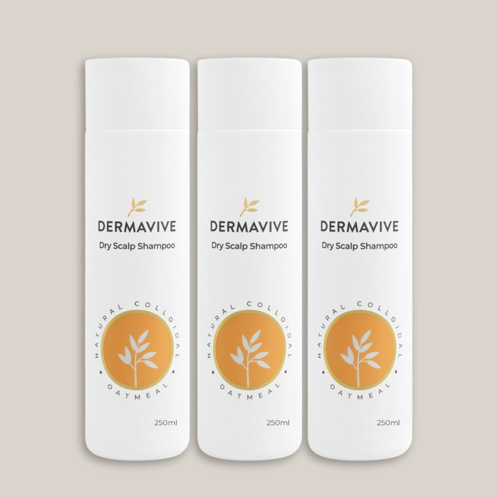Dermavive Dry Scalp Shampoo - 3 x 250ml