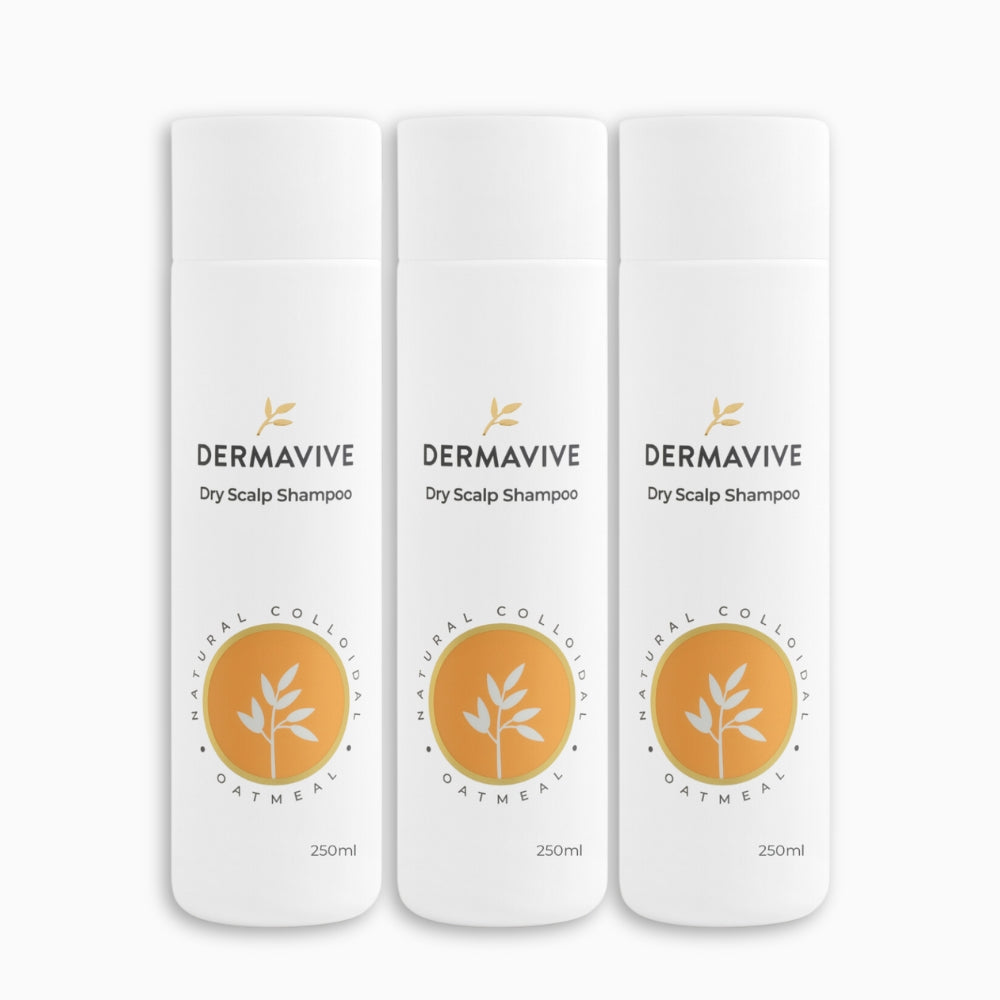 Dermavive Dry Scalp Shampoo - 3 x 250ml
